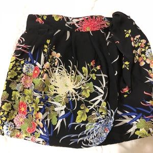 Zara silk skirt